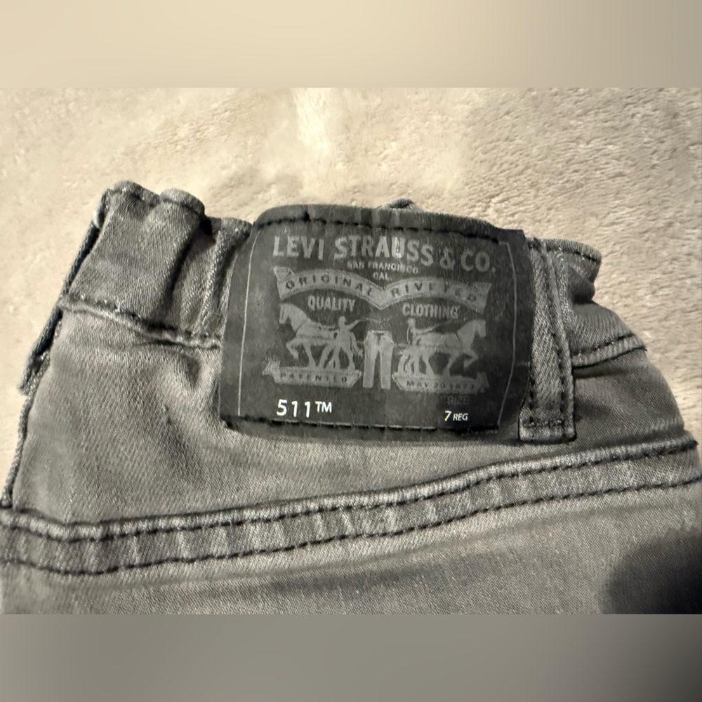 Levi's Men's Charcoal Slim Jeans